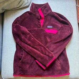 Patagonia Sweatshirt, size medium, burgundy